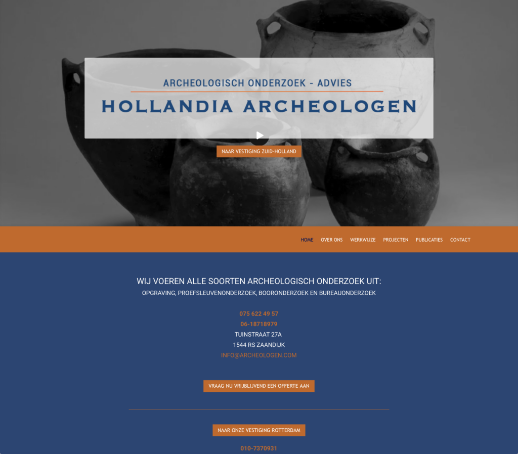 Hollandia Archeologen